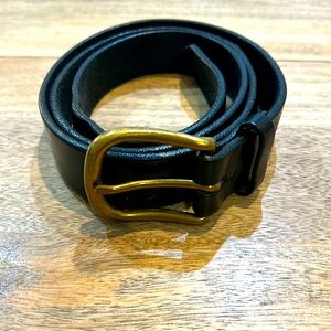 Red Wing leather bet, black